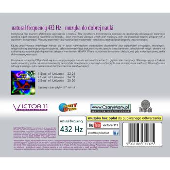 MUZYKA DO DOBREJ NAUKI 432 HZ. Muzyka na CD z licencją